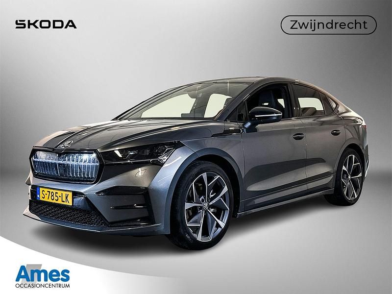 Grijs Gebruikt 2023 Skoda Enyaq iV RS SUV | € 39.995 (Duur) - Afbeelding 1/3