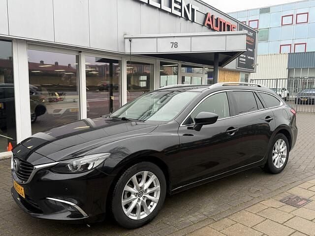 Occasion Mazda 6 165 PK (121 kW) 2015 Zwart Stationwagen