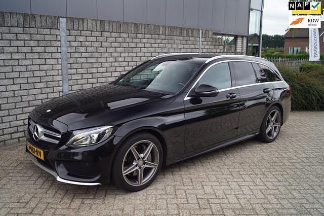 Zwart Gebruikt 2016 Mercedes C250 Ambition Stationwagen | € 12.850 (Duur) - Afbeelding 1/4