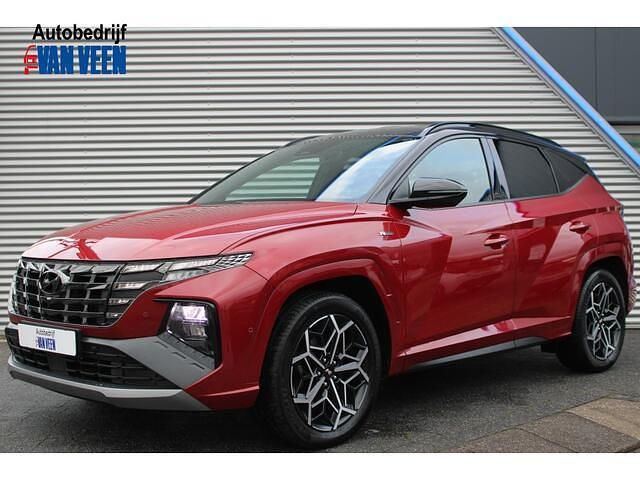 Rood Gebruikt 2023 Hyundai Tucson N Line SUV | € 34.945 (Eerlijke prijs) - Afbeelding 1/4