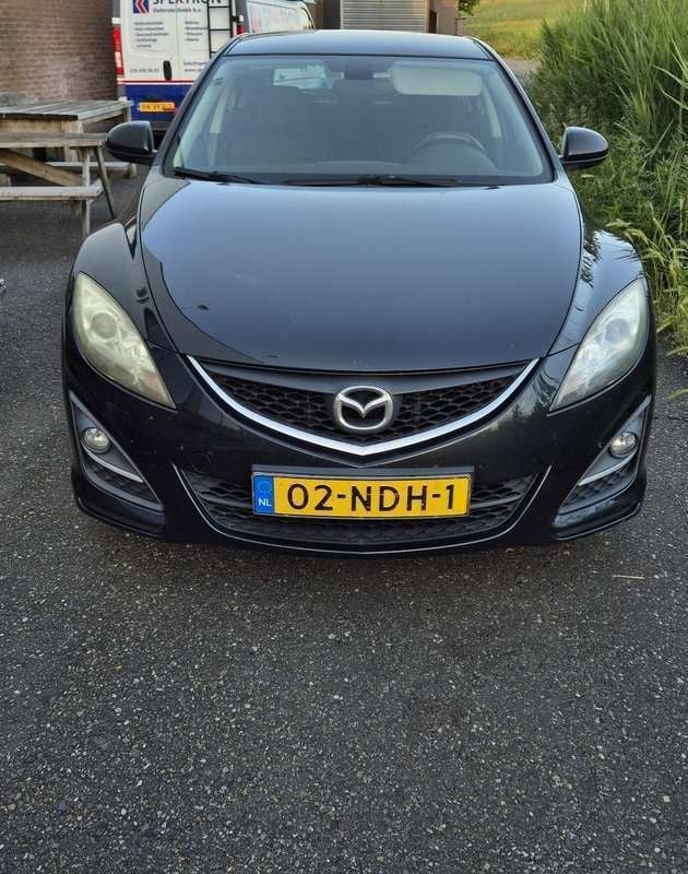 Zwart Gebruikt 2010 Mazda 6 Hatchback | € 3.500 (Super prijs) - Afbeelding 1/4