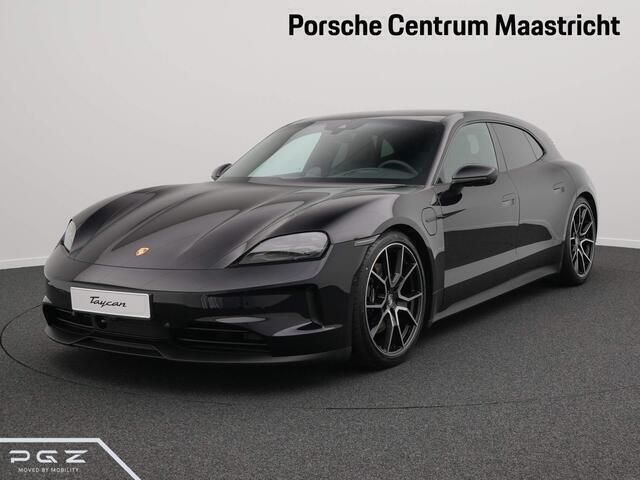 Zwart Gebruikt 2024 Porsche Taycan Sport Turismo Sedan | € 119.750 - Afbeelding 1/4