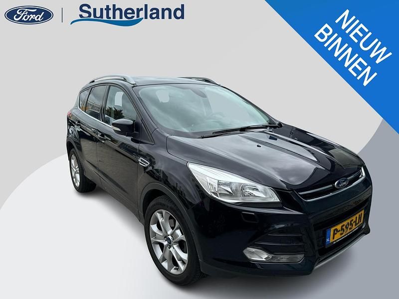 Zwart Gebruikt 2014 Ford Kuga Titanium SUV | € 13.900 (Goede deal) - Afbeelding 1/4
