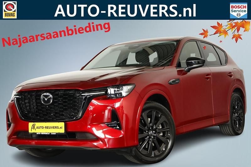 Rood Gebruikt 2022 Mazda CX-60 Homura-Line SUV | € 36.850 (Super prijs) - Afbeelding 1/4