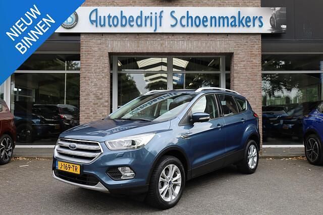 Blauw Occasion 2019 Ford Kuga Titanium SUV | € 15.695 (Eerlijke prijs) - Afbeelding 1/4