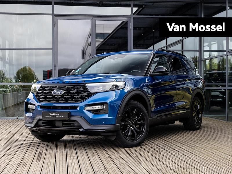 Blauw Gebruikt 2021 Ford Explorer ST-Line SUV | € 49.900 (Goede deal) - Afbeelding 1/4