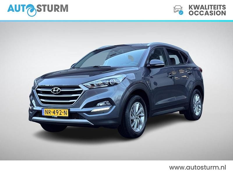 Grijs Gebruikt 2017 Hyundai Tucson Edition SUV | € 19.189 (Eerlijke prijs) - Afbeelding 1/4