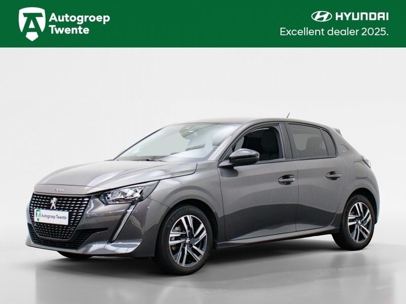 Grijs Gebruikt 2023 Peugeot 208 Allure Hatchback | € 19.445 (Eerlijke prijs) - Afbeelding 1/4