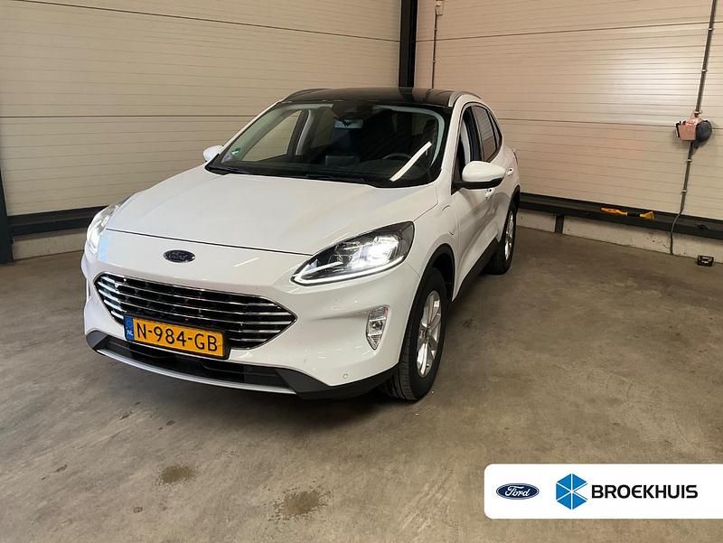 Wit Gebruikt 2021 Ford Kuga Titanium X SUV | € 25.895 (Eerlijke prijs) - Afbeelding 1/4