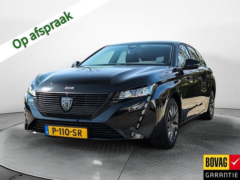 Zwart Gebruikt 2022 Peugeot 308 Business-Line Stationwagen | € 19.400 (Eerlijke prijs) - Afbeelding 1/4