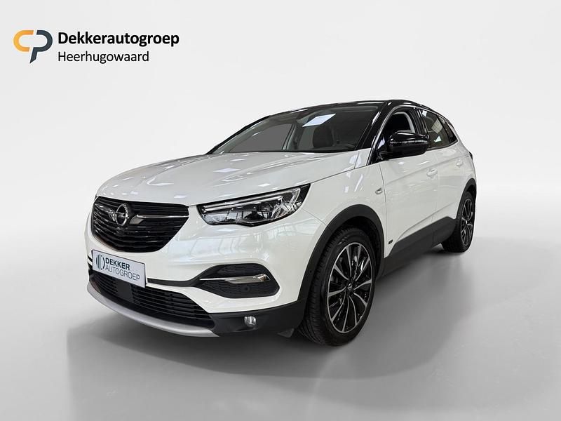 Wit Gebruikt 2021 Opel Grandland X Business Elegance SUV | € 18.945 (Goede deal) - Afbeelding 1/4