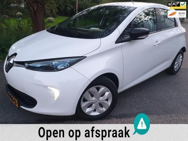 Wit Gebruikt 2018 Renault Zoe Life Hatchback | € 9.999 (Super prijs) - Afbeelding 1/4