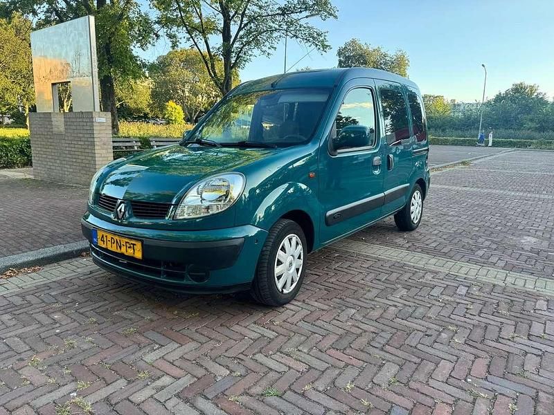 Groen Gebruikt 2004 Renault Kangoo MPV | € 1.900 (Eerlijke prijs) - Afbeelding 1/4