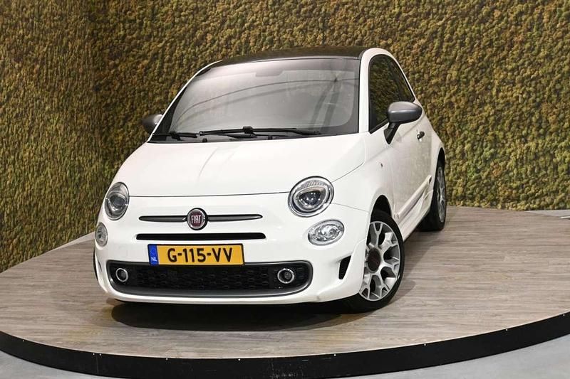 Wit Gebruikt 2018 Fiat 500 Sport Hatchback | € 11.250 (Eerlijke prijs) - Afbeelding 1/3