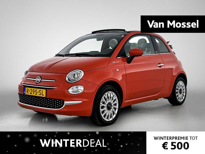 Oranje Occasion 2022 Fiat 500C Dolcevita Cabriolet | € 14.940 (Eerlijke prijs) - Afbeelding 1/4