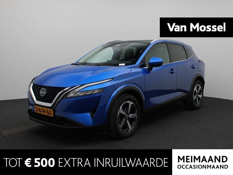 Blauw Gebruikt 2024 Nissan Qashqai N-Connecta SUV | € 30.935 (Eerlijke prijs) - Afbeelding 1/4