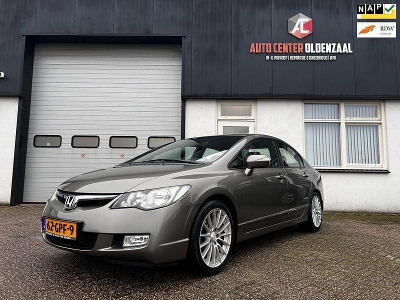 Grijs Occasion 2008 Honda Civic Hybrid Sedan | € 6.999 (Eerlijke prijs) - Afbeelding 1/4
