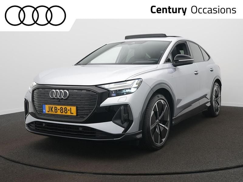 Grijs Gebruikt 2022 Audi Q4 e-tron Basis SUV | € 39.900 (Eerlijke prijs) - Afbeelding 1/4