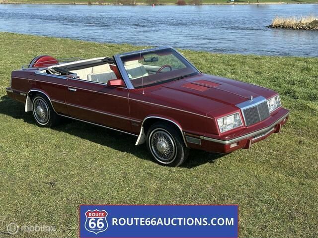 Rood Gebruikt 1985 Chrysler Le Baron Cabriolet | € 3.000 - Afbeelding 1/4