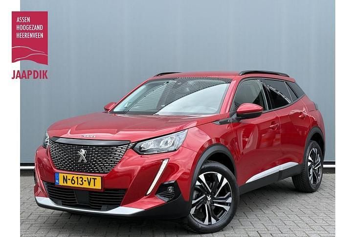 Rood Occasion 2022 Peugeot 2008 Allure SUV | € 12.899 (Super prijs) - Afbeelding 1/3