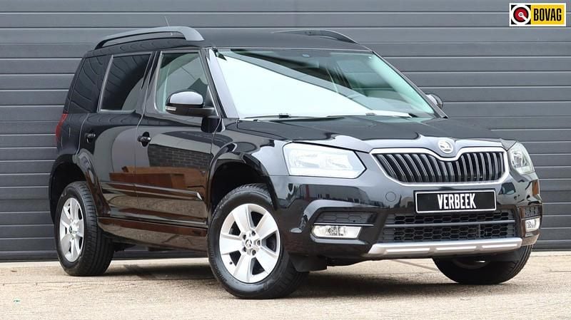 Zwart Gebruikt 2014 Skoda Yeti Ambition SUV | € 15.950 (Iets duurder) - Afbeelding 1/4