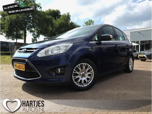Blauw, metallic lak Gebruikt 2011 Ford C-MAX Titanium MPV | € 5.950 (Goede deal) - Afbeelding 1/4