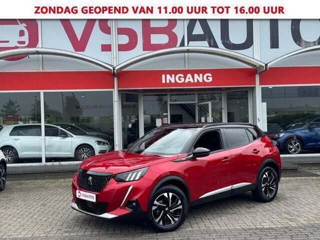 Rood, metallic lak Gebruikt 2021 Peugeot 2008 GT SUV | € 17.950 (Super prijs) - Afbeelding 1/4