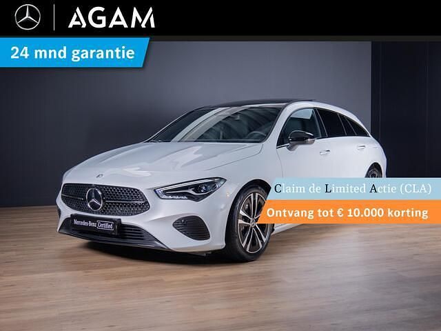 Wit Gebruikt 2025 Mercedes CLA200 Shooting Brake Luxury Stationwagen | € 49.950 - Afbeelding 1/4