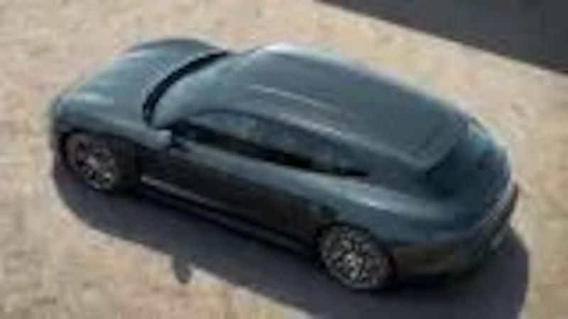 Occasion Porsche Taycan Sport Turismo 300 kW (408 PK) 2023 Grijs (metallic) Stationwagen