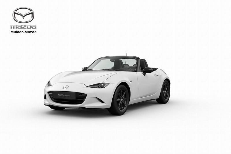 Wit Nieuw 2025 Mazda MX5 Prime-Line Cabriolet | € 36.995 - Afbeelding 1/4