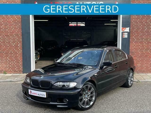 Zwart Gebruikt 2002 BMW 320 Executive Sedan | € 4.250 (Eerlijke prijs) - Afbeelding 1/4