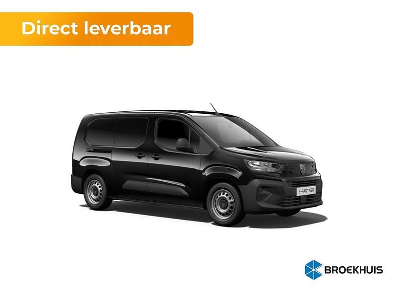 Zwart (metallic) Nieuw 2025 Peugeot E-Partner MPV | € 32.816 - Afbeelding 1/4