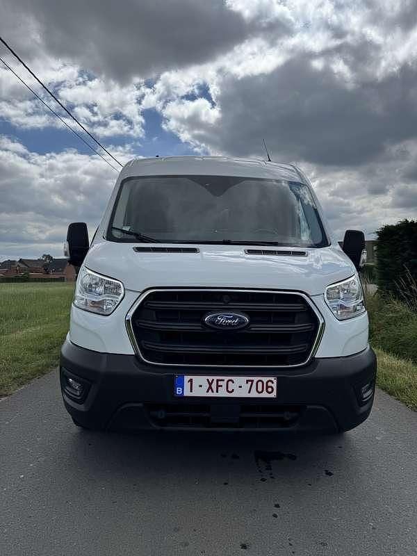 Wit Gebruikt 2019 Ford Transit Trend Van | € 13.000 (Super prijs) - Afbeelding 1/4