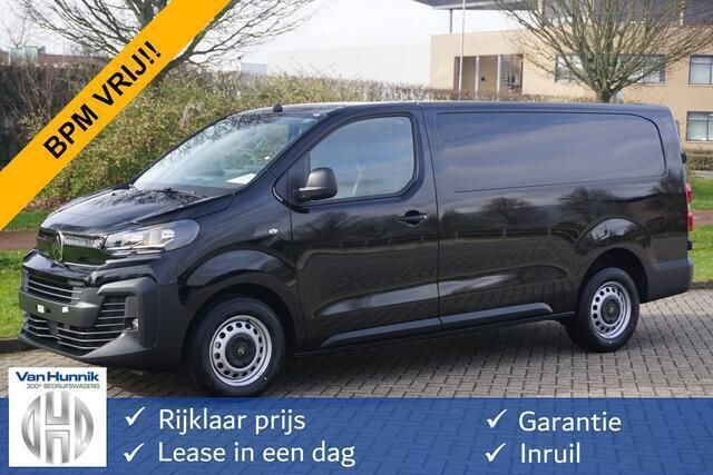 Zwart Nieuw 2024 Citroën Jumpy MPV | € 31.600 (Eerlijke prijs) - Afbeelding 1/4