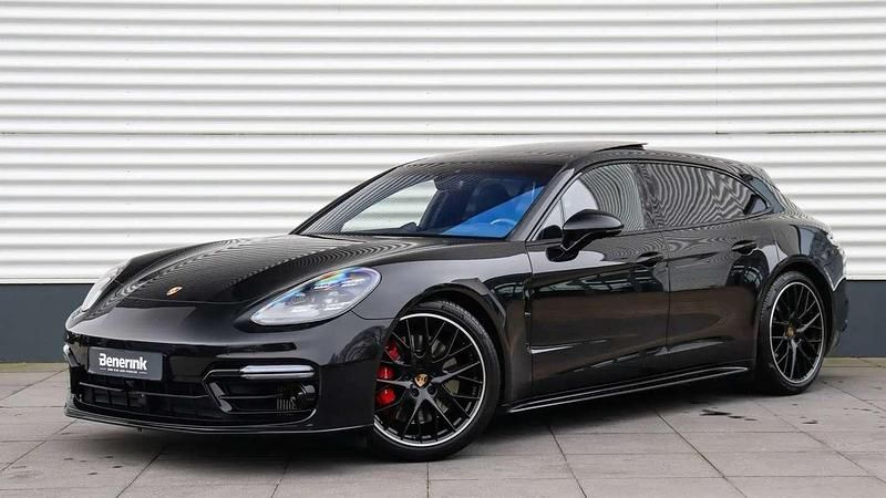 Zwart Occasion 2019 Porsche Panamera Sport Turismo Stationwagen | € 76.500 (Eerlijke prijs) - Afbeelding 1/4