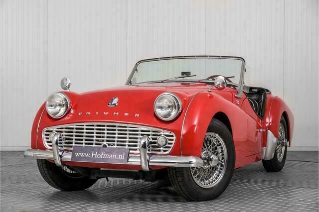 Occasion Triumph TR3 1959 Rood Cabriolet