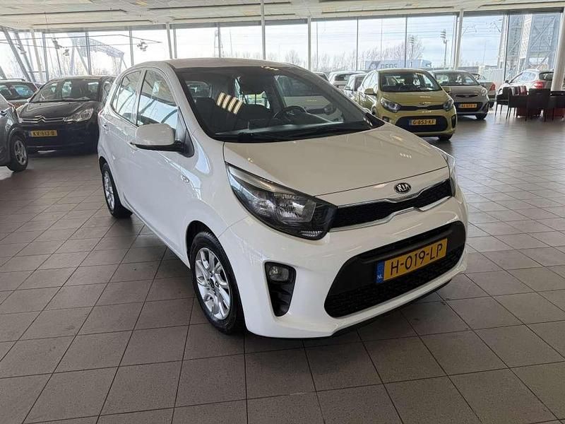 Wit Occasion 2020 Kia Picanto Hatchback | € 6.990 (Super prijs) - Afbeelding 1/4