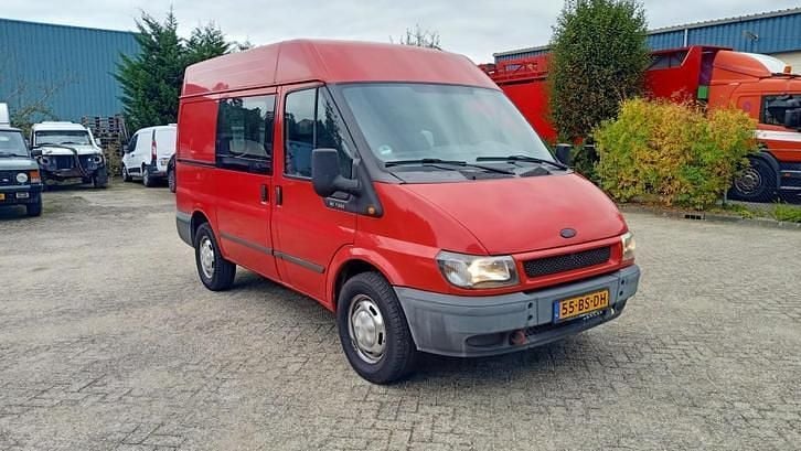 Rood Gebruikt 2005 Ford Transit 300S MPV | € 3.650 - Afbeelding 1/4