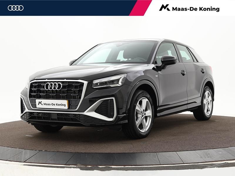Zwart Gebruikt 2023 Audi Q2 S-Line SUV | € 33.880 (Eerlijke prijs) - Afbeelding 1/4