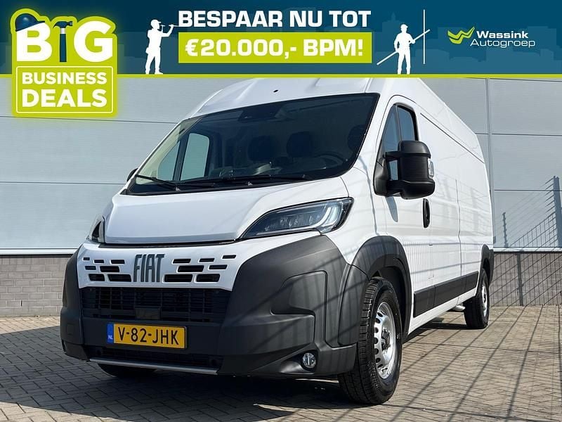 Wit Nieuw 2024 Fiat Ducato Van | € 33.099 (Iets duurder) - Afbeelding 1/4