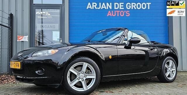 Zwart Occasion 2007 Mazda MX5 Touring Cabriolet | € 11.850 (Iets duurder) - Afbeelding 1/4