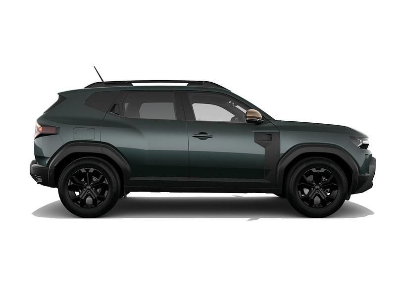 Nieuw Dacia Duster Extreme 140 PK (102 kW) 2026 Cedar green (groen mica) SUV