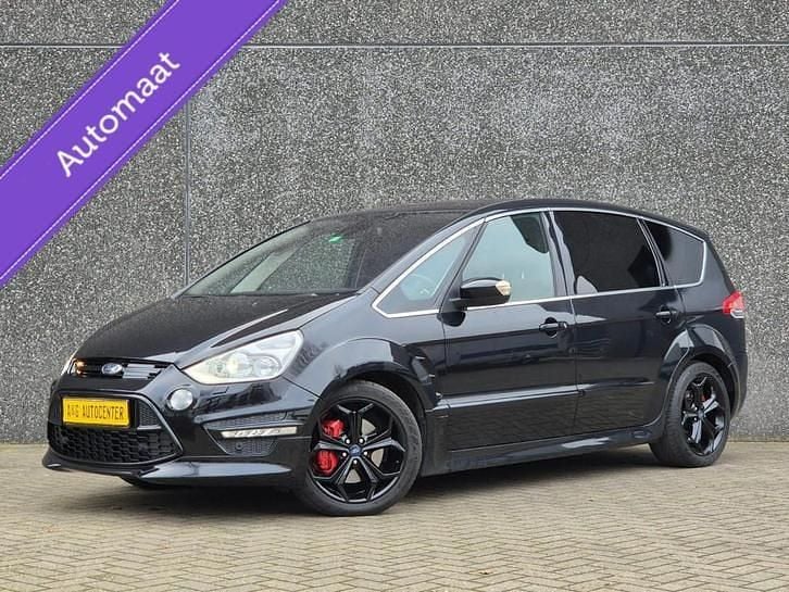 Zwart Gebruikt 2010 Ford S-MAX S MPV | € 11.995 (Iets duurder) - Afbeelding 1/4
