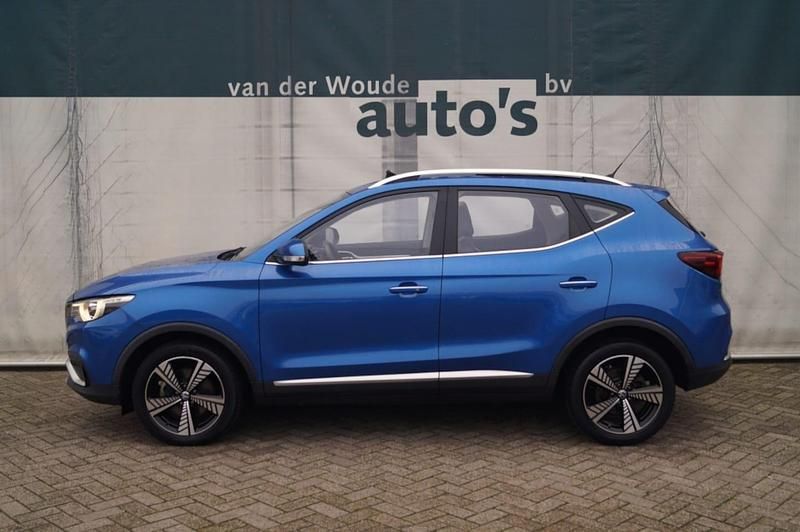 Blauw (metallic) Gebruikt 2019 MG ZS Luxury SUV | € 12.400 (Eerlijke prijs) - Afbeelding 1/4