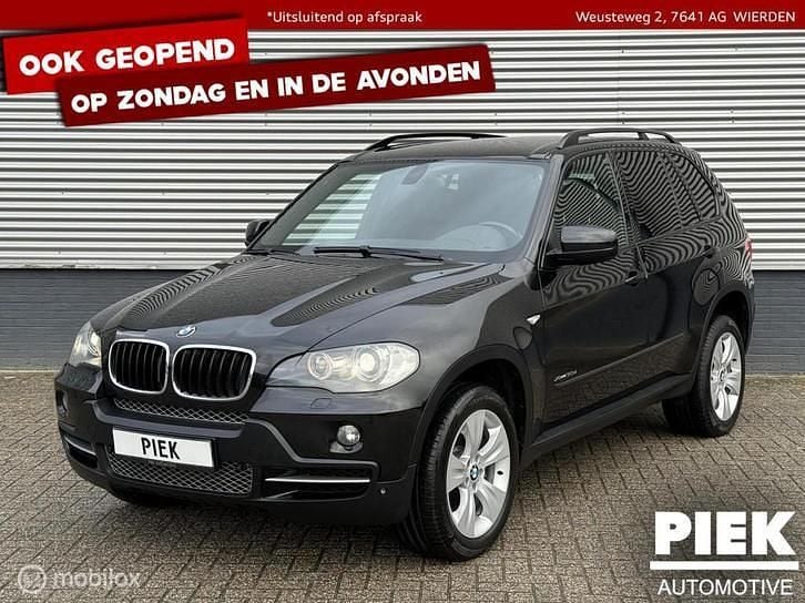 Zwart Gebruikt 2008 BMW X5 Executive SUV | € 13.999 (Eerlijke prijs) - Afbeelding 1/3