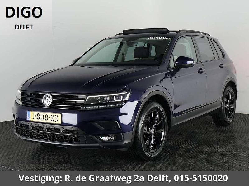 Blauw Occasion 2019 VW Tiguan Highline SUV | € 28.900 (Goede deal) - Afbeelding 1/3