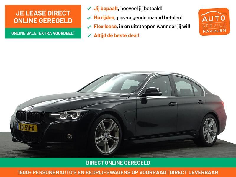 Zwart metallic Gebruikt 2018 BMW 330e Executive Sedan | € 21.900 (Iets duurder) - Afbeelding 1/4