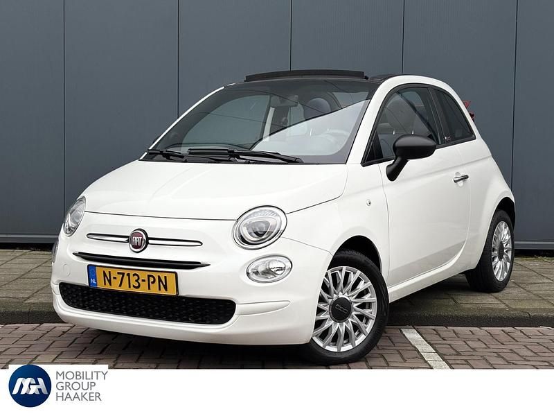 Wit Occasion 2021 Fiat 500C Cabriolet | € 14.400 (Eerlijke prijs) - Afbeelding 1/4