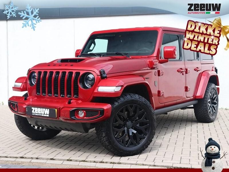 Rood Gebruikt 2023 Jeep Wrangler Unlimited SUV | € 119.450 - Afbeelding 1/4