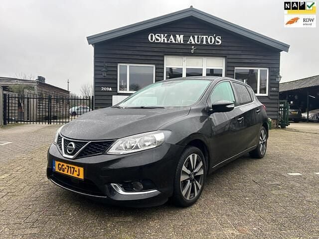 Zwart Gebruikt 2015 Nissan Pulsar Hatchback | € 6.950 (Eerlijke prijs) - Afbeelding 1/4